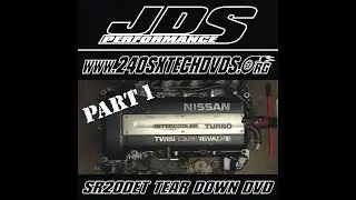 How to | Nissan SR20DET | Motor Engine Tear Down | S13 S14 S15 240sx 200sx 180sx SR20