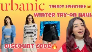 Urbanic latest winter try on haul 😍 || Urbanic discount coupon code 🔥 || Palak Malhotra