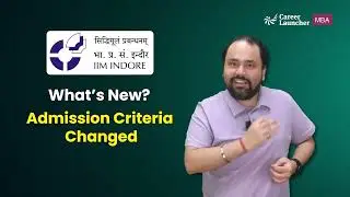 IIM Indore Criteria Changed 🤔 Easier Entry Now? ⚠️ Impact on CAT 2025 Aspirants