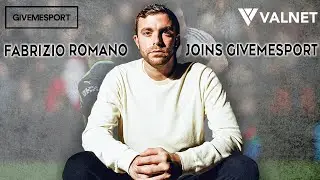 Welcome Fabrizio Romano! | Biggest Football Journalist in the World Joins GIVEMESPORT!