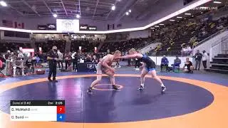 86 Kg Consolation - Donovan McMahill, Western Colorado Wrestling Club Vs Calvin Sund, Air Force Re