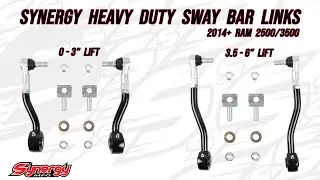 Synergy 2014+ Ram 2500 / 3500 Heavy Duty Sway Bar Links