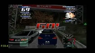 Initial D Arcade Stage 3 - Bunta Challenge Shomaru 1 Star W/ Nissan S15 Final Try(Flycast)