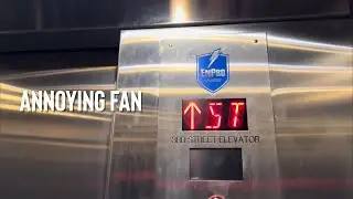 Enpro modded ?? Hydraulic Parking Elevator at Fremont St Queens Hotel & Casino