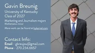Gavin Breunig journalism reel - 2025