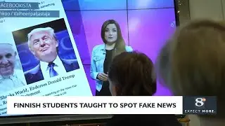 Finnish students taught to spot fake news