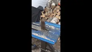 Live🔴 - Log splitter for $10 &ndash; joke or reality? 🤔🔥