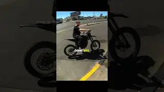 Байкер преподал вору урок.