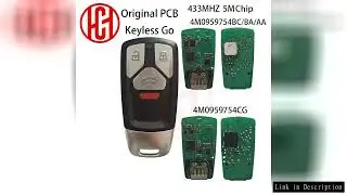 Original PCB Keyless Go Remote Car Key 433MHZ 754BC/BA/AA(2017-2019) 754CG(2017-2024) 5M Chip For Au