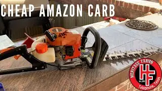 Echo HC150 Hedge Trimmer Carburetor Replacement - Amazon Cheap Chinese Carb.