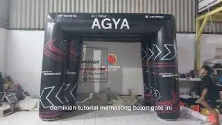 Cara Meniup Balon Gate All New Agya GR Sport