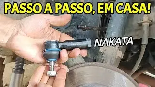 Como Trocar Terminal de Direção do Carro. Em casa!  Celta Corsa Prisma e outros! #video