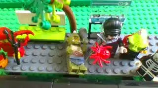 Kaffedamen 7 LEGO Halloween Coffeelady