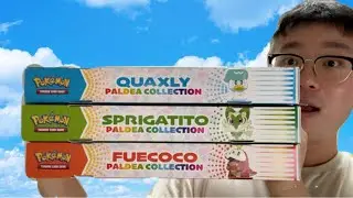 NEW!! Paldea Pokemon Collection Opening (Scarlet&Violet era)