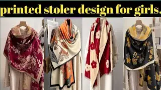 Stylish Printed Stole Designs 2025# New Hijab & Scarf Style Ideas for Girls#Hijab Styles #Trending.