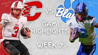 North Metro Rivals Go At It‼️ Centennial Cougars vs. Blaine Bengals - Full Highlights- Week 7