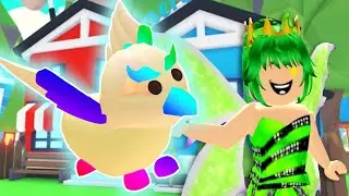 Making Mega Golden griffin in adopt me!