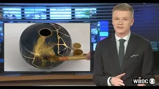 White House Gold Kintsugi Vase Gift to Japanese Prime Minister Fumio Kishida and His Wife Yuko 2024