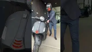 Vespa GTS 300 2024 matt black #vespa  #motor #motorscooter  #foryou  #fyp  #trending