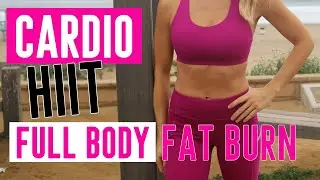 Quarantine Cardio HIIT Endurance & Fat Burn Workout - No Equipment