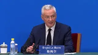 France's finance minister welcomes China investment in green industry