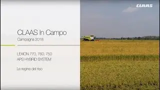 CLAAS In Campo 2018. LEXION 770 - 760 - 750.