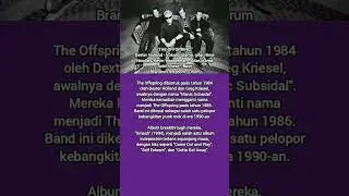 THE OFFSPRING BAND PUNK KAWAKAN #shorts #music #theoffspring #viral #trending