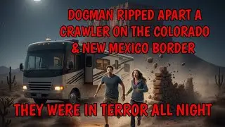 DOGMAN RIPPED APART A CRAWLER ON COLORADO & NEW MEXICO BORDER, THEY WERE IN TERROR ALL NIGHT