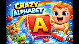 Crazy Alphabet A Block Fun Learning for Kids