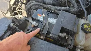 2011 - 2015 Chevy Cruze battery replacement 
