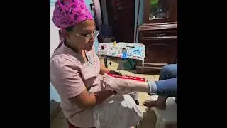 Pedicure Spa con tecnica de hilo, examen #pedicure #técnica