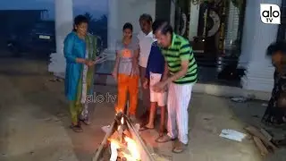 YCP MLA Roja Sankranthi Celebrations 2019 | Roja Family Celebrates Bhogi | YSRCP MLA Roja | ALo TV