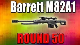Barrett M82A1 on Round 50+ - Call of Duty Zombies