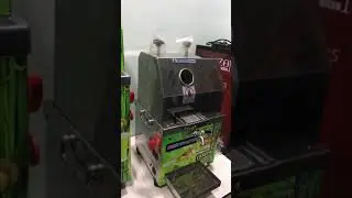 Mini Sugarcane juice Machine | sugarcane machine works with battery | #healthy  #juice #sugarcane