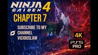 🎮 NINJA GAIDEN 4 on PS5 Pro 4K &mdash; CHAPTER 7  Gameplay & Reactions! 🥷🔥(HARD MODE)