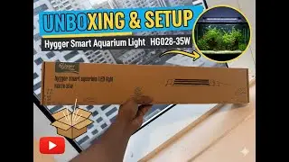 Simple Setup! Hygger 35W Smart Aquarium LED Light: Full Guide to App Control(HG028-35W)