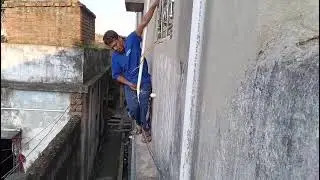 Kitchen plumber work  hard work #plumbar 