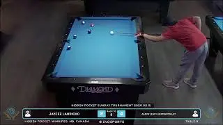JAYCEE LANDICHO vs JAKIW (ZAK) EHRMANTRAUT - HIDDEN POCKET - TABLE 9 | EvoSports
