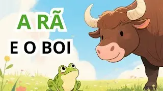 CONTOS INFANTIS NARRADOS EM PORTUGU&Ecirc;S | A R&atilde; e o Boi