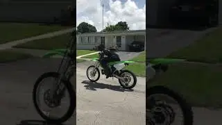 Kx250 holeshot