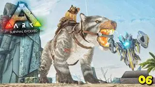 Almost DEAD 😭 Epic First Cave Run for Artifact with Thylacoleo 🔥 Ark Survival Evolved Extinction #6
