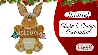Clase 1 – Conejo Decorativo 🐇✨