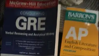 Studying English.
