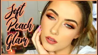 SOFT PEACH GLAM MAKEUP TUTORIAL | shivonmakeupbiz