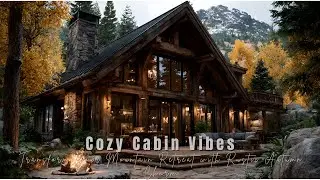 Cozy Cabin Interiors for Fall | Rustic Autumn Decorating Ideas & Warm Mountain Retreat Vibes