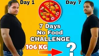 Day 1 | 7 Day No Food Challenge 🤯 | Phele hi Din hui tabiyat krab 🫩