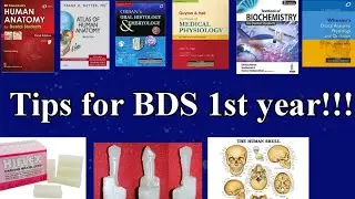 BDS First Year Tips! How to Read|Which Books to Purchase in BDS 1st year?Dr. Shweta Sharma