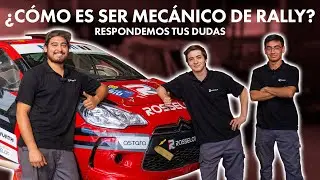 MEC&Aacute;NICOS de RALLY Responden Tus Preguntas | Team Rally Rosselot