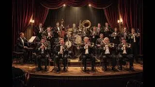 Classic Dixieland Jazz Band  Big Ensemble Swing Performance
