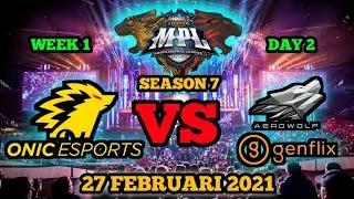Onic vs genflix mpl season 7 game 3 Mobile Legends: Bang Bang